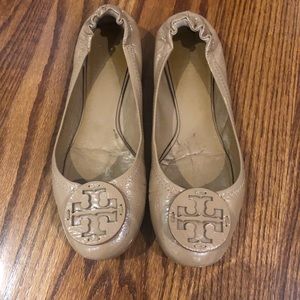 Nude Tory Burch ballet flats size 9.5